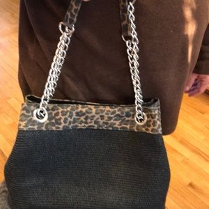 straw purse great for spring app size 9 1/2 x 14